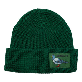 Anti Hero Skateboards Beanie Lil Pigeon Label Cuff Green
