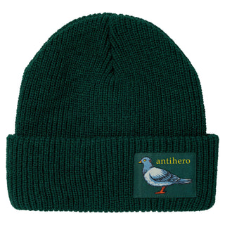 Anti Hero Skateboards Beanie Lil Pigeon Label Cuff Green/Yellow