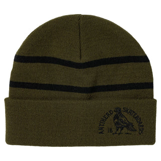 Anti Hero Skateboards Beanie Clubhouse Cuff Olive/Black