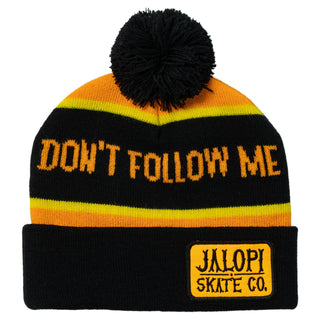 Anti Hero Skateboards Beanie Jalopi I'm Lost Too Pom Orange/Black/Yellow