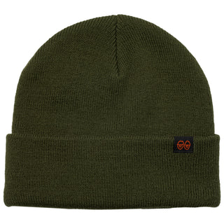 Krooked Skateboards Beanie Eyes Clip Olive