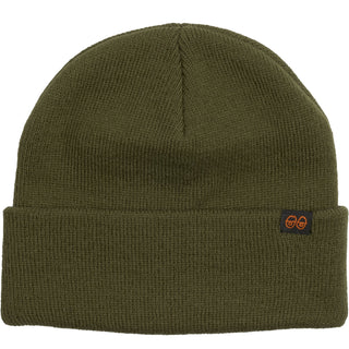 Krooked Skateboards Beanie Eyes Clip Cuff Olive/Black/Orange