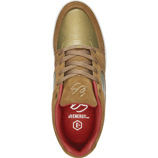 ES Skateboard Shoes Accel Slim Brown/Bling/Bling Chinese New Year