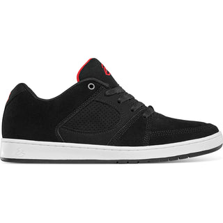 Es Skateboard Shoes Accel Slim Black/Black/Red Mens