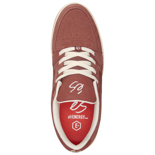 Es Skateboard Shoes Accel Slim Burgundy/Tan