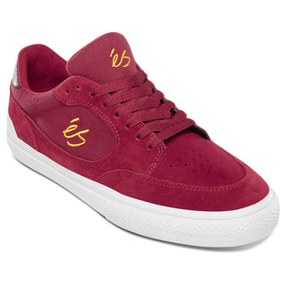 Es Skateboard Shoes Caspian Burgundy Mens