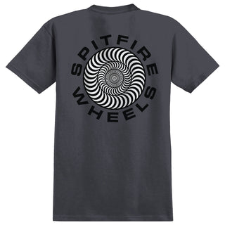 Spitfire Wheels Shirt Classic 87 Swirl Fill Charcoal