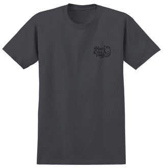 Spitfire Wheels Shirt Skate Like A Girl Evolution Swirl Charcoal