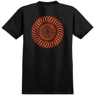Spitfire Wheels Shirt OG Classic Flame Black/Red/Yellow