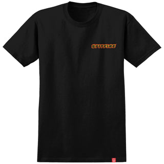 Spitfire Wheels Shirt OG Classic Flame Black/Red/Yellow