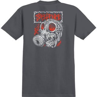 Spitfire Wheels Shirt Gas Mask Charcoal