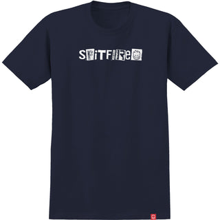Spitfire Wheels Shirt Ransom II True Navy/White