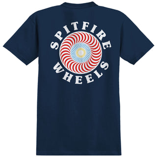 Spitfire Wheels Shirt OG Classic Fill Navy/Red