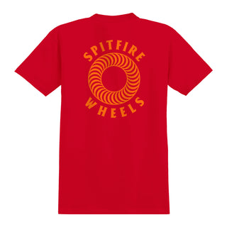 Spitfire Shirt Hollow Classic Pocket Red/Orange