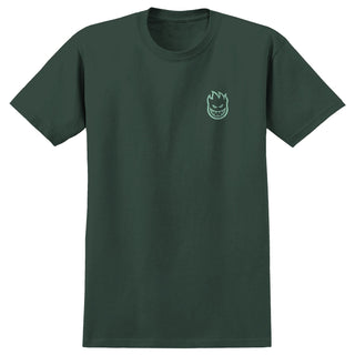 Spitfire Wheels Shirt Floral Classic Swirl Forest