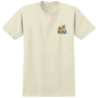Anti Hero Skateboards Shirt Bozos Cream