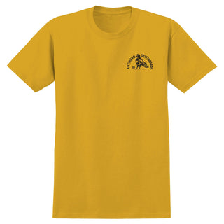 Anti Hero Skateboards Shirt Rock Dove Mustard Heather