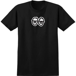 Krooked Skateboards Shirt Eyes Black/Black/White