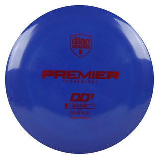 Discmania Disc Golf Premier Q-Line DD3 Distance Driver 12/6/-1/2 Blue/Red 171 grams