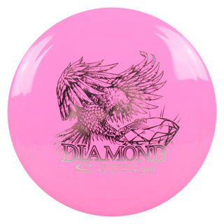 Latitude 64 Disc Golf Gold Diamond Fairway Driver 8/6/-3/1 Pink/Silver 151 grams
