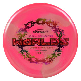 Discraft Disc Golf 2026 Worlds Tour Series Sled Putt and Approach Pink/Red Shatter 177g