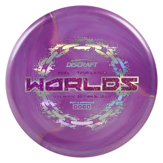 Discraft Disc Golf 2026 Worlds Tour Series Sled Putt and Approach Purple/Purple Shimmer 178g