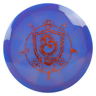 Discraft Disc Golf Ben Callaway Icon Z Swirl Undertaker Fairway Driver Blue/Orange Shimmer 170-172g