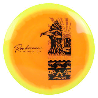 Innova Disc Golf Limited Edition Halo Champion Roadrunner Driver Yellow Orange/Black 170 grams