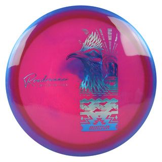 Innova Disc Golf Limited Edition Halo Champion Roadrunner Driver Blue Pink/Blue Metallic 166 grams