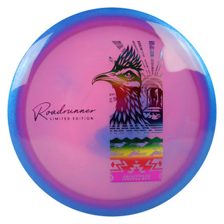 Innova Disc Golf Limited Edition Halo Champion Roadrunner Driver Blue Pink/Rainbow 166 grams