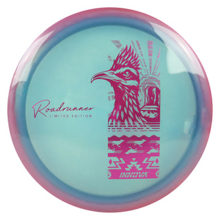 Innova Disc Golf Limited Edition Halo Champion Roadrunner Driver Pink Turquoise/Purple 173 grams