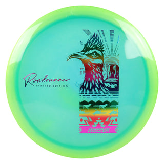 Innova Disc Golf Limited Edition Halo Champion Roadrunner Driver Green Blue/Rainbow 173 grams