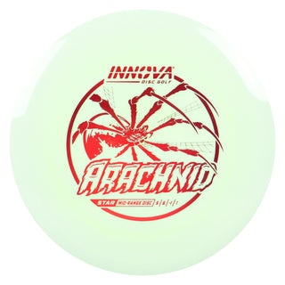 Innova Disc Golf Star Arachnid Midrange Disc 5/6/-1/1 Pastel Yellow/Red 180 grams