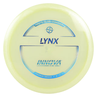Innova Disc Golf Proto Glow Champion Lynx Fairway Driver 7/6/-3/1 Blue Metallic 173 grams