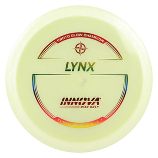 Innova Disc Golf Proto Glow Champion Lynx Fairway Driver 7/6/-3/1 Rainbow 149 grams