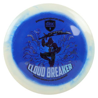 Discmania Disc Golf Gannon Buhr Horizon Premier Q-Line Cloud Breaker White Blue/Slate 175 grams