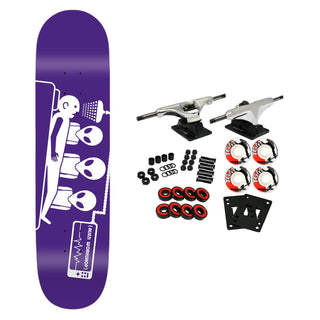 Alien Workshop Skateboard Complete Abduction Purple 7.5" x 31.125"