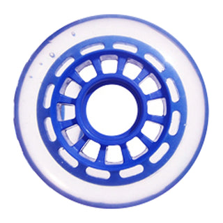 Player's Choice Roller Hockey Wheels - 12-Spoke Hub 76mm 78A Blue (Single)