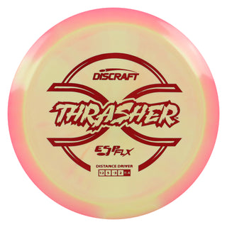 Discraft Disc Golf ESP FLX Thrasher Distance Driver 12/5/-3/2 Peach/Red 173-174g