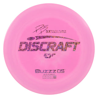 Discraft Disc Golf Paige Pierce ESP Buzzz OS Midrange 5/4/0/3 Pink/Hearts 173g