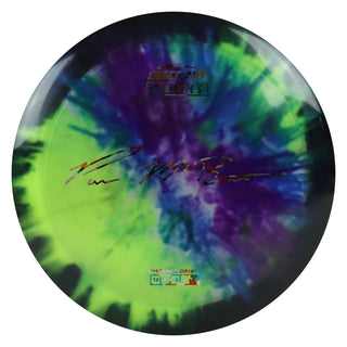Discraft Disc Golf Paul McBeth Z Line Fly Dye Hades Distance Driver 12/6/-3/2 Black Purple DayGlo/Wonder 170-172g