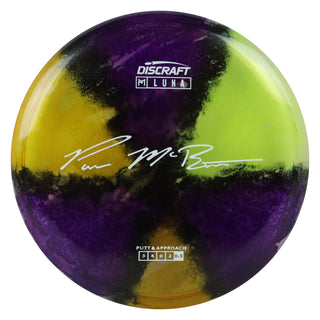 Discraft Disc Golf Paul McBeth Z Line Fly Dye Luna Putter 3/4/0/2 Purple Triangles/White 172g