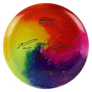 Discraft Disc Golf Paul McBeth Z Line Fly Dye Luna Putter 3/4/0/2 Rainbow/Blue Prisms 172g