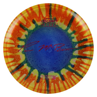 Discraft Disc Golf Paul McBeth Z Line Fly Dye Luna Putter 3/4/0/2 Blue Splat/Pink 172g