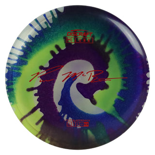 Discraft Disc Golf Paul McBeth Z Line Fly Dye Luna Putter 3/4/0/2 Purple Blue Swirl/Red 172g