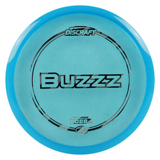 Discraft Disc Golf Z Line Buzzz Midrange Disc 5/4/-1/1 Blue/Black Silver 170-172g