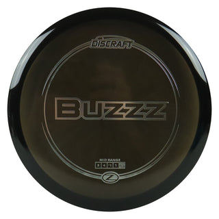 Discraft Disc Golf Z Line Buzzz Midrange Disc 5/4/-1/1 Black/Silver 175-176g
