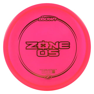 Discraft Disc Golf Z Line Zone OS Putter 4/2/1/5 Pink/Gold 173g