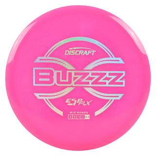 Discraft Disc Golf ESP FLX Buzzz Midrange Disc 5/4/-1/1 Hot Pink/Holo 170-172g
