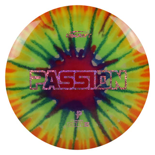 Discraft Disc Golf Z Line Fly Dye Paige Pierce Passion Fairway Driver 8/5/-1/1 Green Blue/Pink Hearts 175-176g